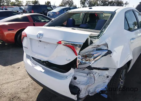 2017 Toyota Corolla Le from USA, damaged, VIN 5YFBURHE0HP659859